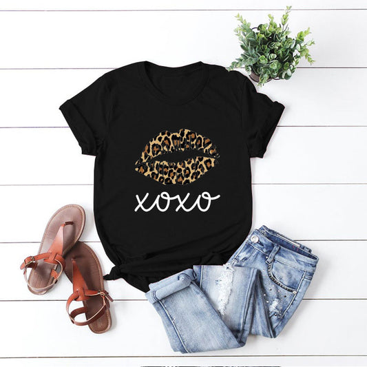 XOXO Print T-shirt