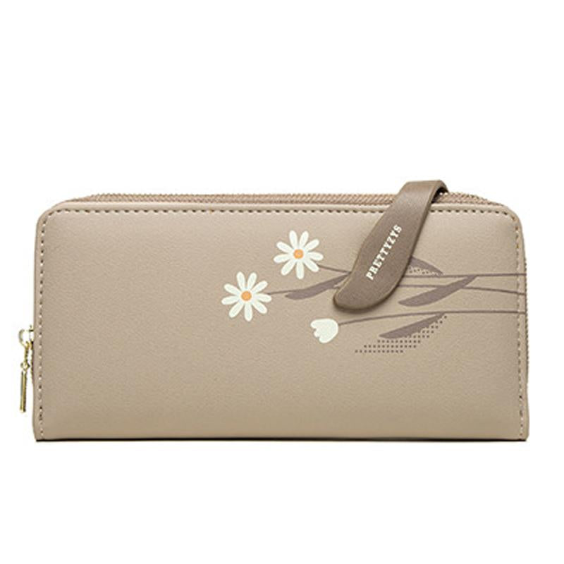 Extended Creative Leaf Buckle Wallet