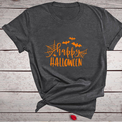 Happy Halloween Printed T-shirt