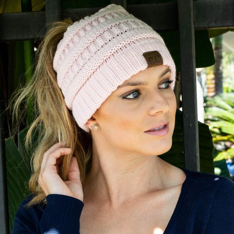 CC Messy Bun Beanie-Buy 1 Get 2 Free