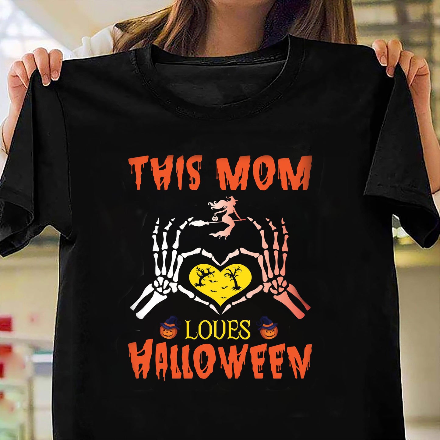 Happy Halloween Black T-Shirt O