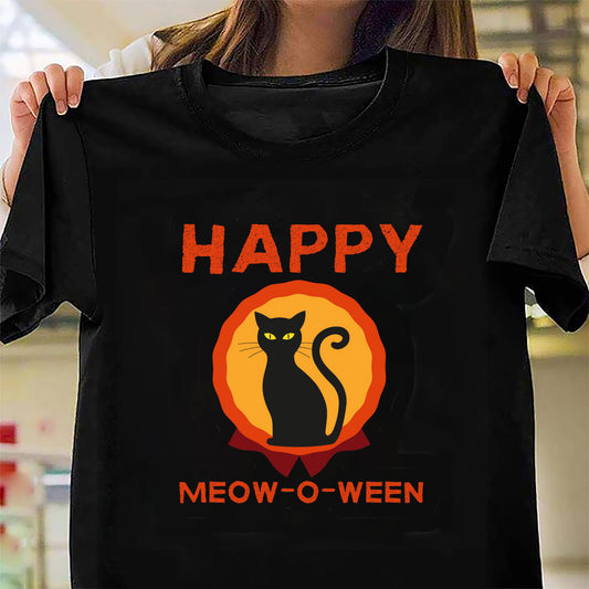 Happy Halloween Black T-Shirt P
